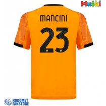 AS Roma Gianluca Mancini #23 Gostujuci Dres 2025-26 Kratak Rukav